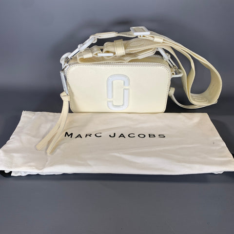 MARC JACOBS SS2016 Cream White Leather Shoulder Bag
