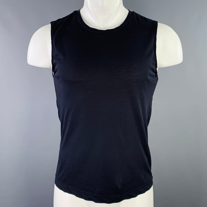 DRIES VAN NOTEN Size S Black Muscle Tank Top