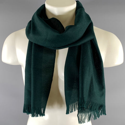 Green Knit Scarves