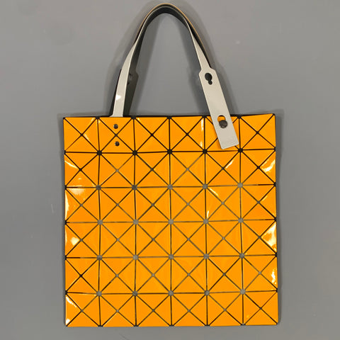 BOA BOA ISSEY MIYAKE Orange Triangle Tote Bag