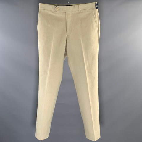 ROTA Size 32 Tan Cotton Straight leg Casual Pants