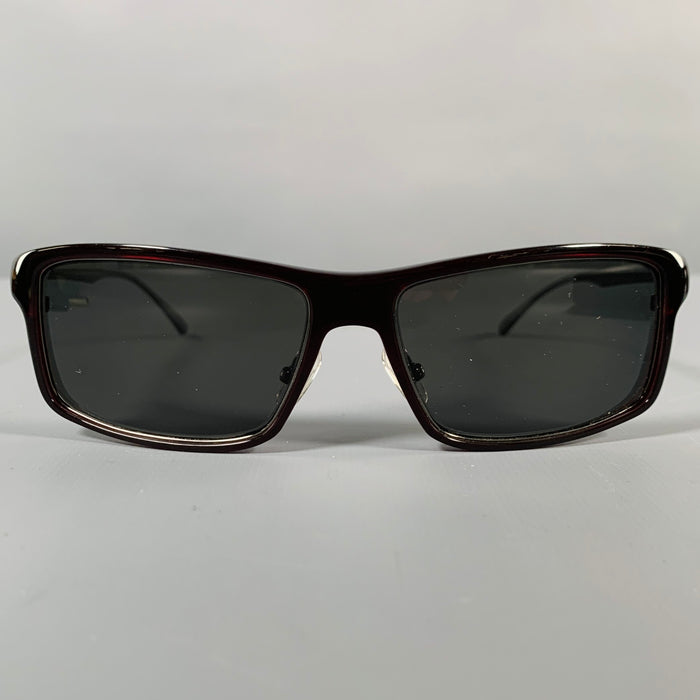 KITON -Ischia- Brown Silver Titanium Sunglasses