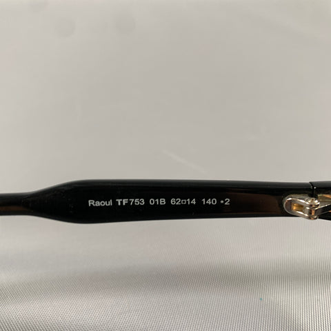 TOM FORD Black TF753/FT0753 01B Acetate Sunglasses