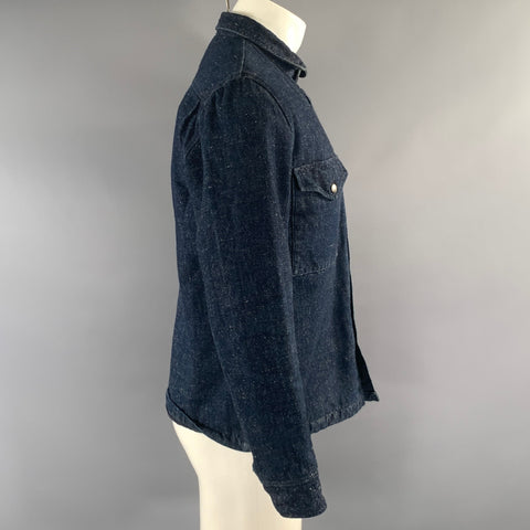 LEVI'S MADE & CRAFTED Size M Navy Indigo Snaps Jacket