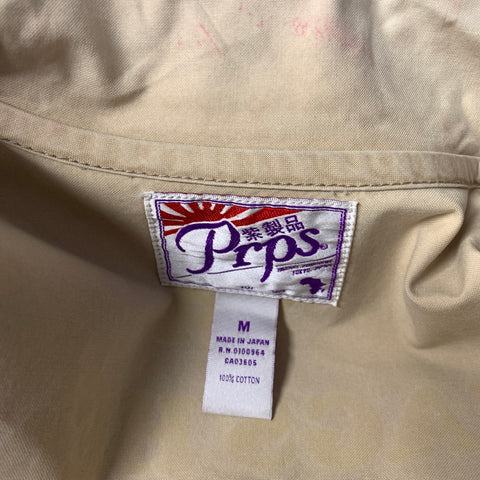 PRPS Size M Beige Cotton Cargo Jacket
