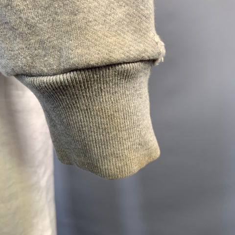 ENFANTS RICHES DEPRIMES ERD XL Grey Patch Cotton Hooded Sweatshirt