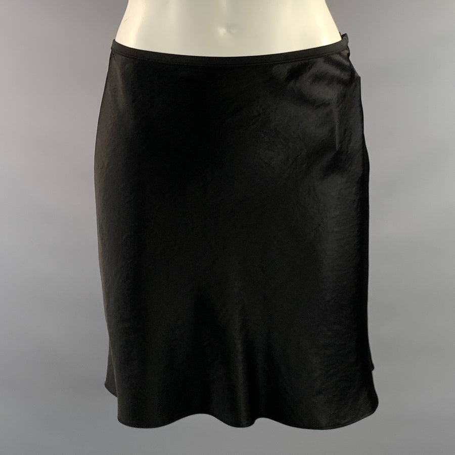 ALEXANDER WANG Size M Black Mini Skirt