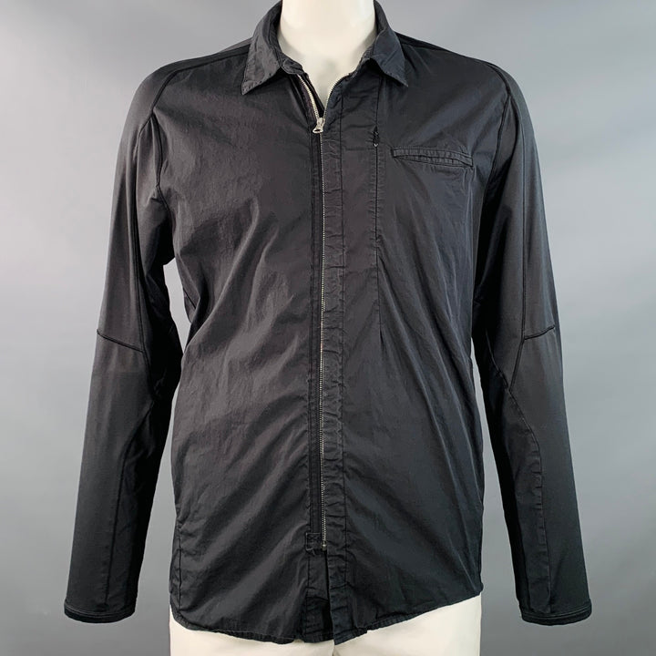 STONE ISLAND SHADOW PROJECT Size XL Black Cotton Blend Zip Up Jacket