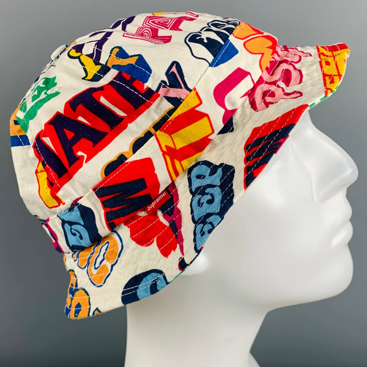 HYSTERIC GLAMOUR Size M/L Multi Color Print Bucket Hat