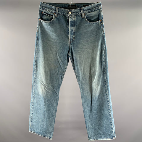 ALEX MILL Size 32 Blue Light Wash Cotton Relaxed fit Jeans