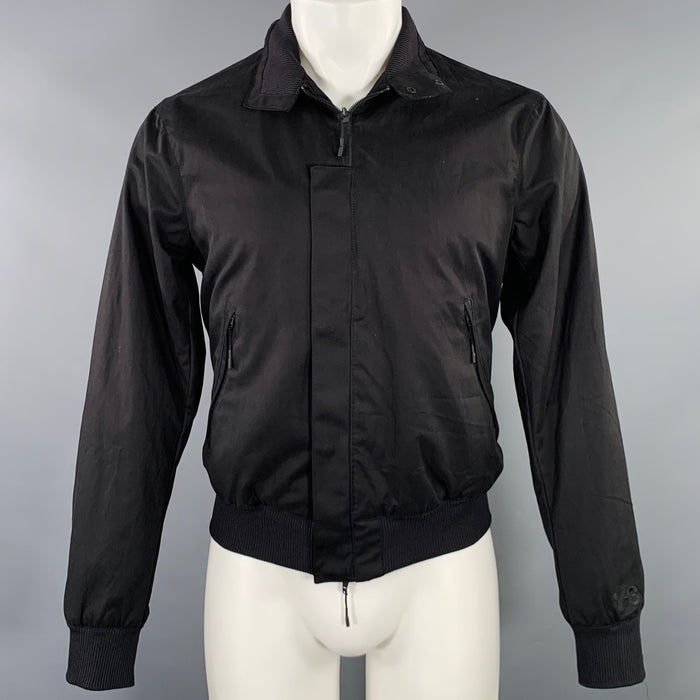 Y-3 Size XS Black Polyester Blend Zip Up Jacket