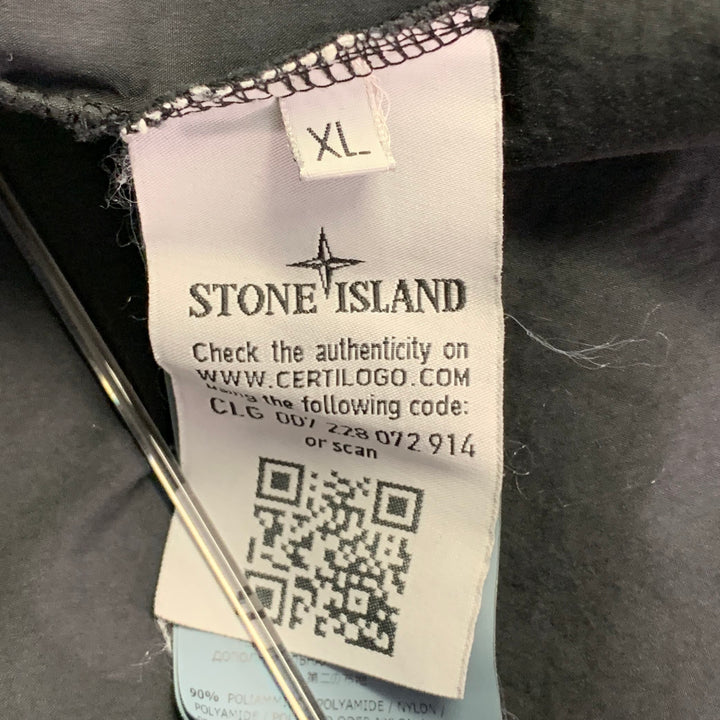 STONE ISLAND SHADOW PROJECT Size XL Black Cotton Blend Zip Up Jacket