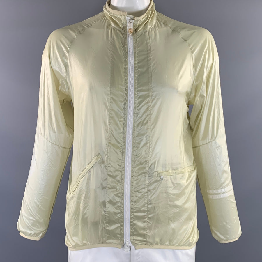 VISVIM SS2010 Size L Cream Starfruit Nylon Zip Up Jacket