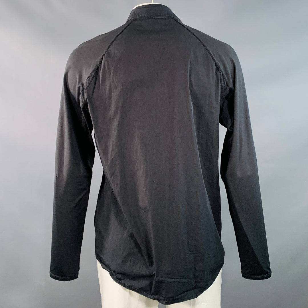 STONE ISLAND SHADOW PROJECT Size XL Black Cotton Blend Zip Up Jacket