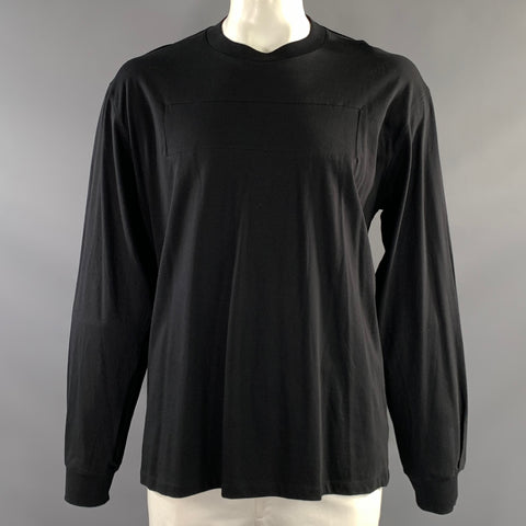 RANDOM IDENTITIES Size XXL Black Cotton Crew Neck Pullover