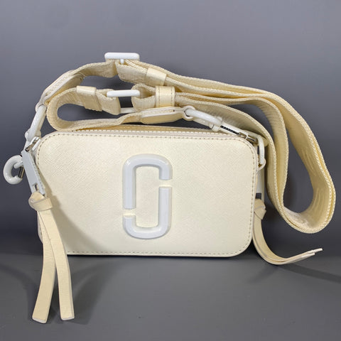 MARC JACOBS SS2016 Cream White Leather Shoulder Bag