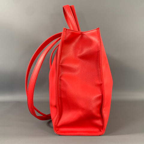 TELFAR Red Logo Polyester Blend Cross Body Bag