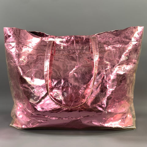 MARC JACOBS SS2019 Pink Black Metallic Tote Bag