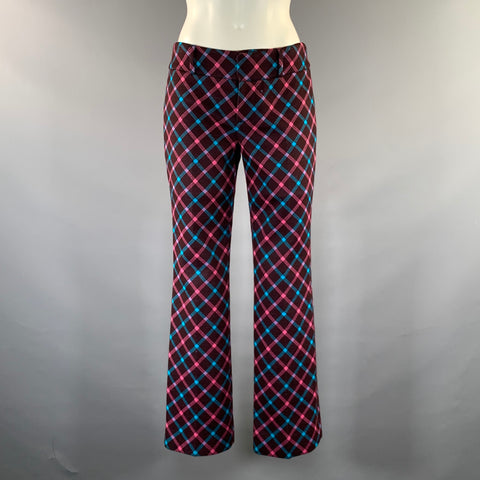 MARNI Size S Burgundy Pink & Blue Not Listed diamond Straight leg Casual Pants