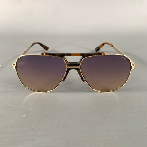 FREYRS Gold Brown 1149-6 Tortoiseshell Sunglasses