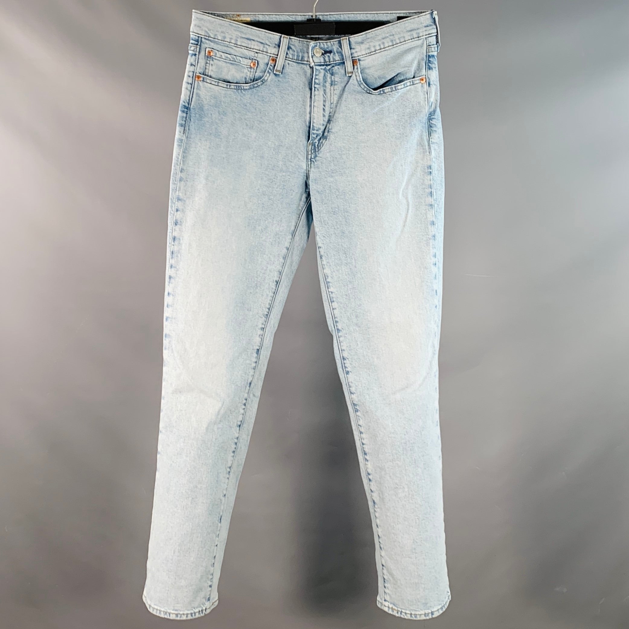 LEVI STRAUSS Size 32 Blue Cotton Five Pockets Straight Jeans – Sui 