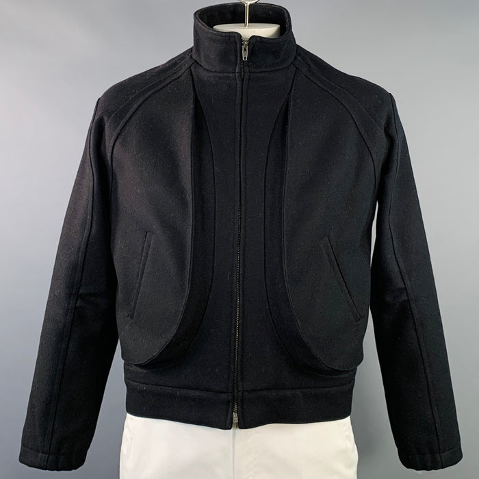 RAF SIMONS Vintage AW05 Size M History of My World Figure 8 Wool Bomber Jacket