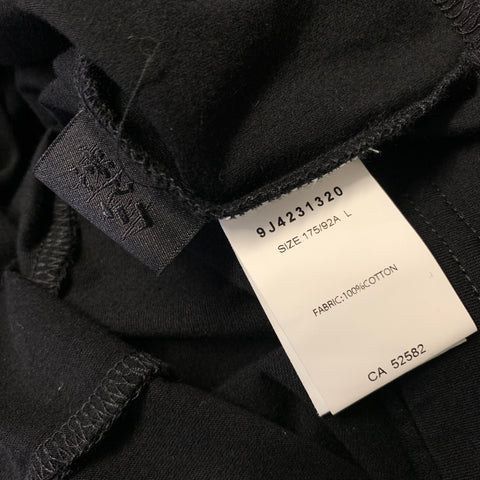 JNBY Size L Black Cotton Hooded Pullover