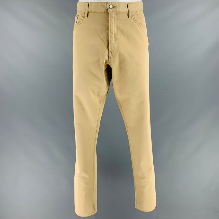 POLO by RALPH LAUREN Size 38 Beige Cotton Blend 5 Pockets Casual Pants