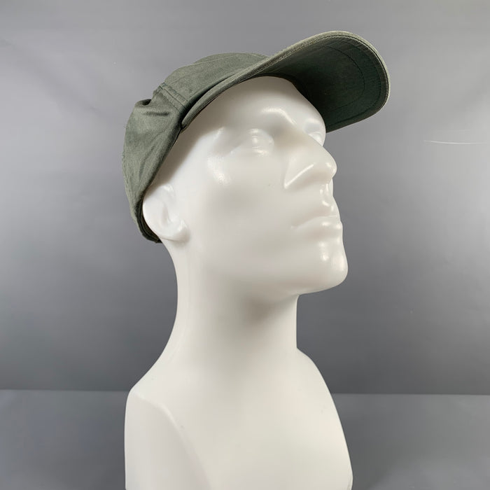 BRUNELLO CUCINELLI Size XL Green Twill Hats