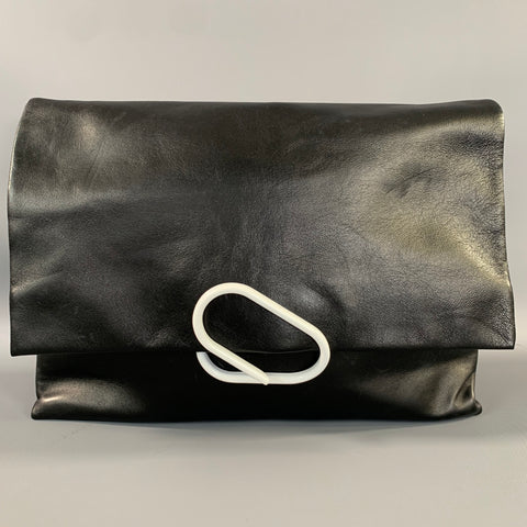 3.1 PHILLIP LIM Black White Leather Cross Body Bag