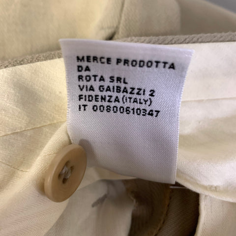 ROTA Size 32 Tan Cotton Straight leg Casual Pants