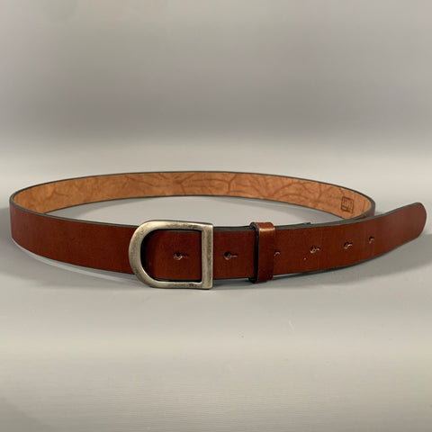 LEVI'S Size L Brown Leather Belt