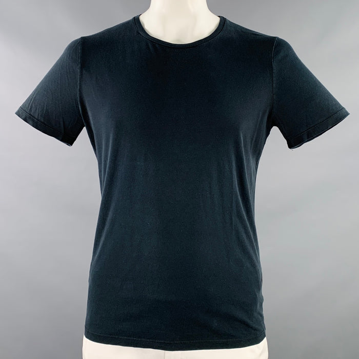GUCCI Size XL Black Jersey Crew Neck T-shirt