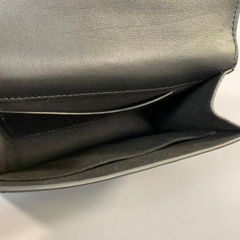 PARISA WANG 2018 Black Silver Leather Belt Bag