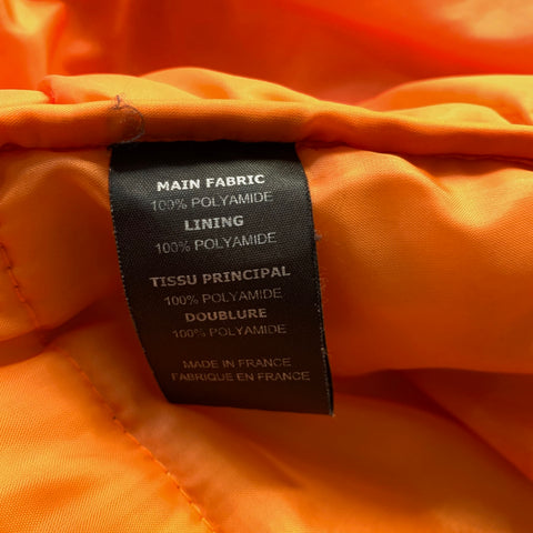 VETEMENTS FW2017 Size XXXXL Black Orange Polyamide Bomber Jacket