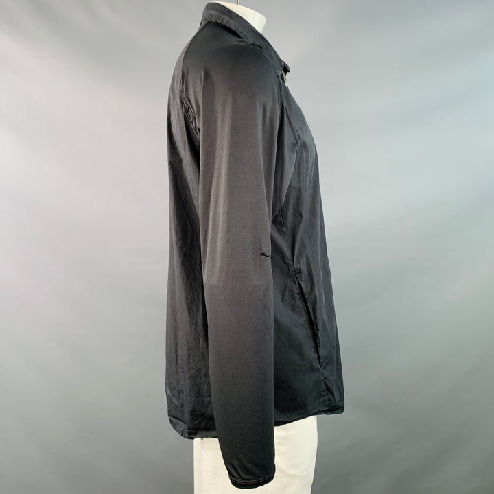 STONE ISLAND SHADOW PROJECT Size XL Black Cotton Blend Zip Up Jacket