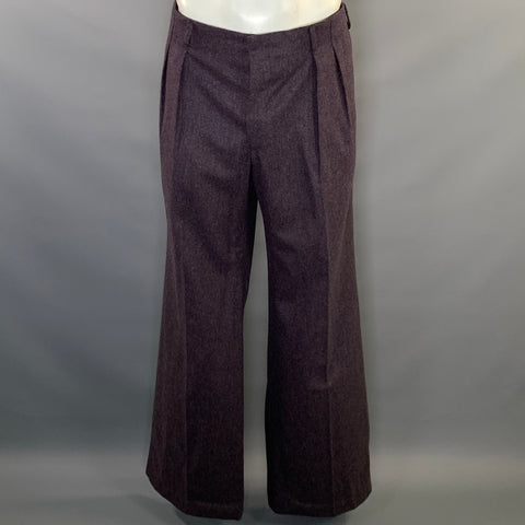 ENFANTS RICHES DEPRIMES ERD FW2021 L Purple Wool Double Breasted 34 36 Suit