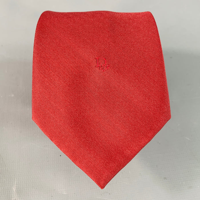 CRAVATE À LOGO CHRISTIAN DIOR bordeaux
