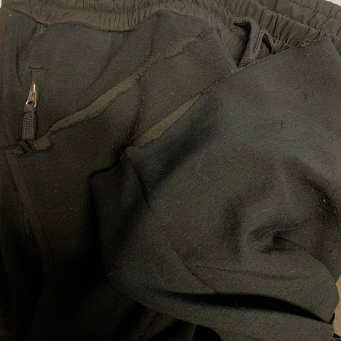 THOM KROM Size XL Black Elastic Waistband Casual Pants