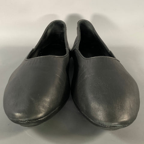HAIDER ACKERMANN Size 8 Black Leather Slip On Loafers