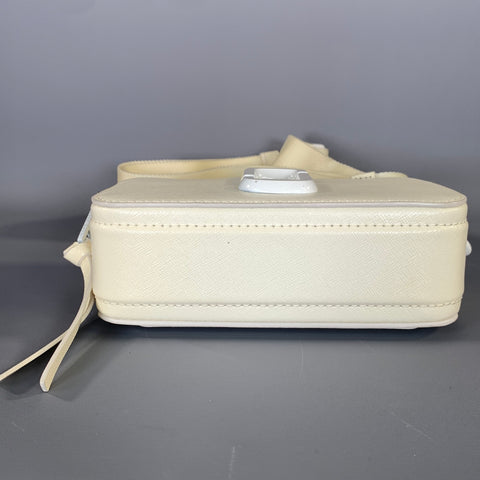 MARC JACOBS SS2016 Cream White Leather Shoulder Bag