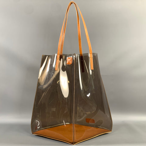 MAIYET Tan Brown vinyl Bucket Bag