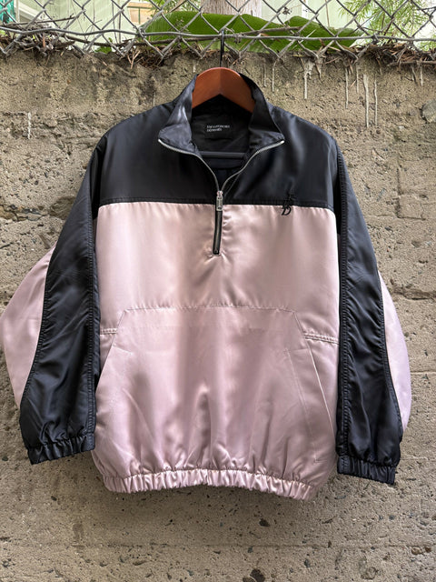 ENFANTS RICHES DEPRIMES ERD SS2019 Size L Pink Black Color Block Nylon Pullover Jacket