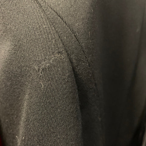 BALENCIAGA FW2020 Size M Black Wool Pagoda Coat