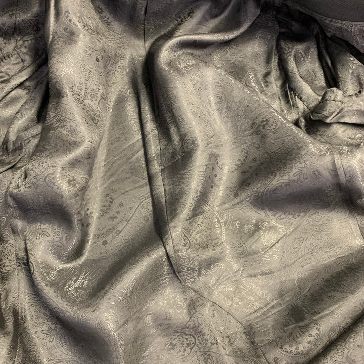 DOLCE & GABBANA Size 38 Regular Black Bee Applique Wool Blend Sport Coat