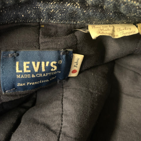 LEVI'S MADE & CRAFTED Size M Navy Indigo Snaps Jacket
