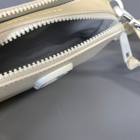 MARC JACOBS SS2016 Cream White Leather Shoulder Bag
