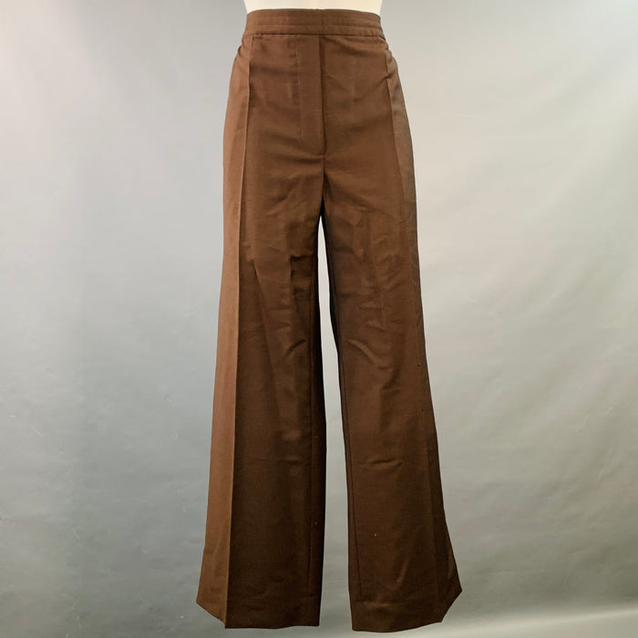 ACNE STUDIOS Size M Brown Wool Mohair Elastic Waistband Casual Pants