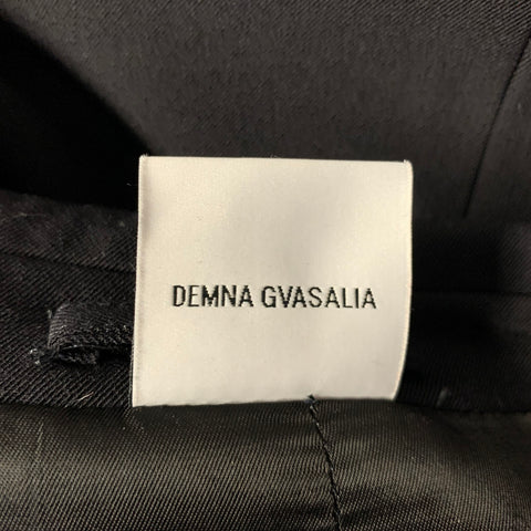 VETEMENTS S/S2019 Chest Size L Black Wool Blend Oversized Sport Coat