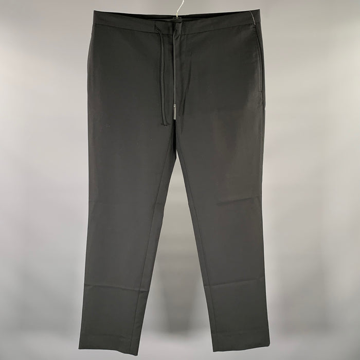 MAISON MARGIELA Size 36 Black Wool Relax Casual Pants